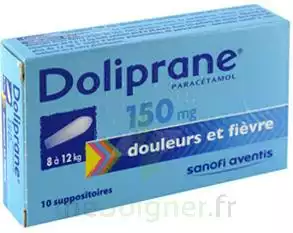 Mesoigner Doliprane 150 Mg Suppositoires 2plq 5 10 Paracetamol