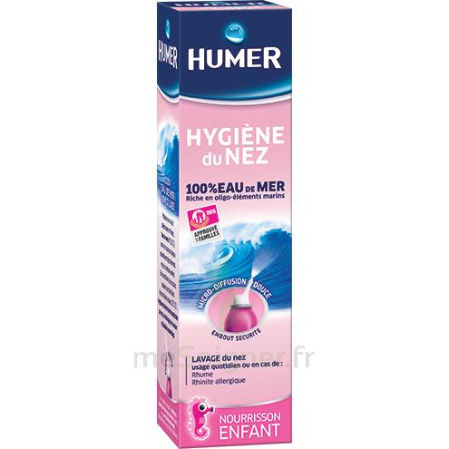 Humer - Spray Hygiène du nez Nourrissons/Enfants - 100% eau de mer