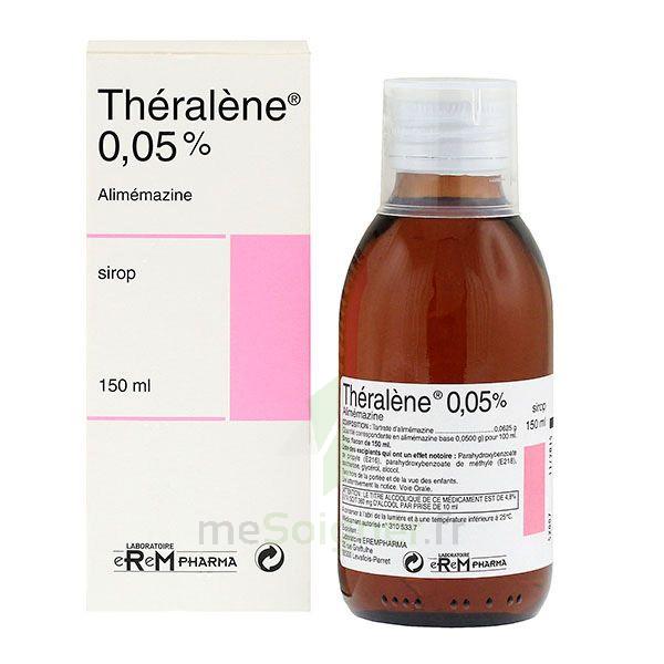 Mesoigner Theralene 0 05 Pour Cent Sirop Alimemazine