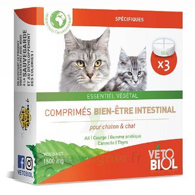 Mesoigner Vetobiol Comprimes Hygiene Intestinale Chat Chaton B 3