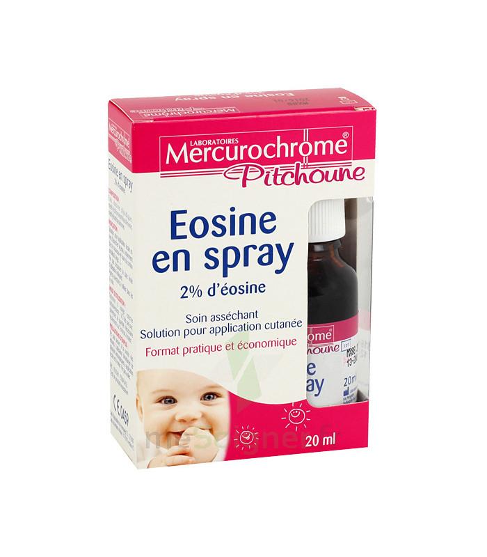 PharmaVie - Mercurochrome Ptichoune Eosine en Spray 20ml