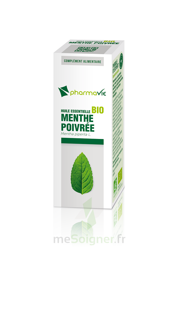 PHARMASCIENCE Huile Essentielle Menthe Poivrée Bio - 10 ml - 49186