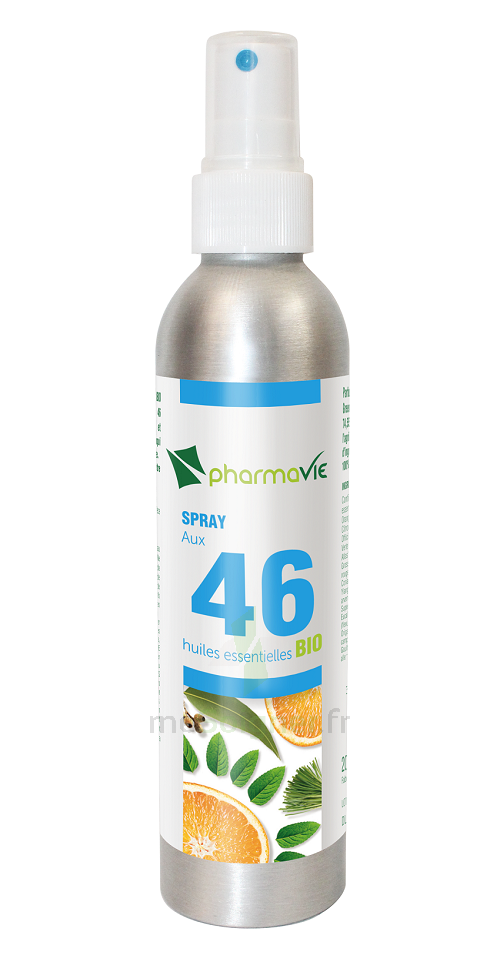 PharmaVie - Spray aux 46 Huiles Essentielles BIO